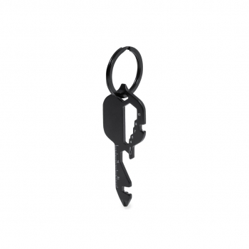 Multiherramienta llavero de acero inox ultrafina 13 funciones 0,2 cm grosor
