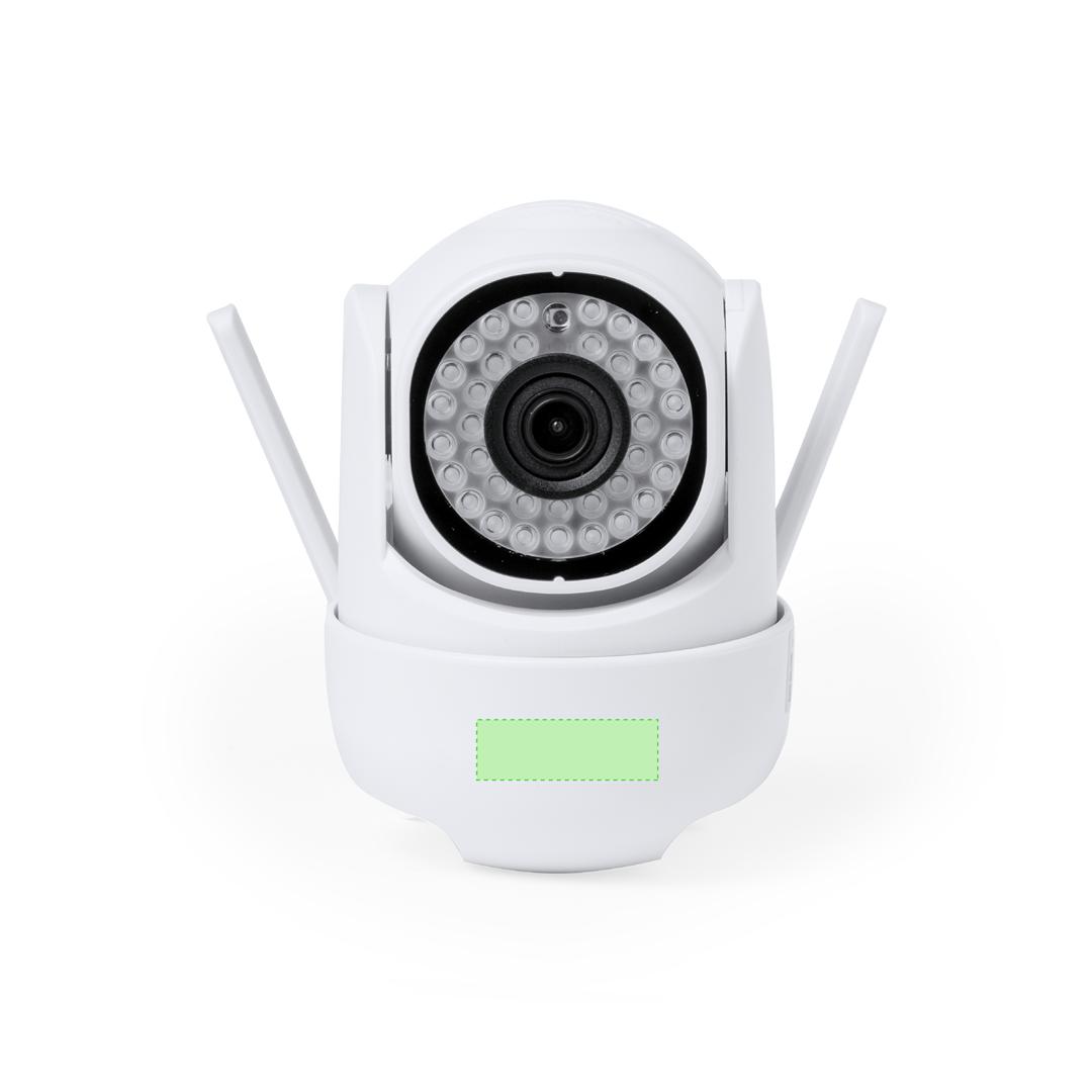 Cámara de videovigilancia inteligente WiFi con alimentación por red eléctrica