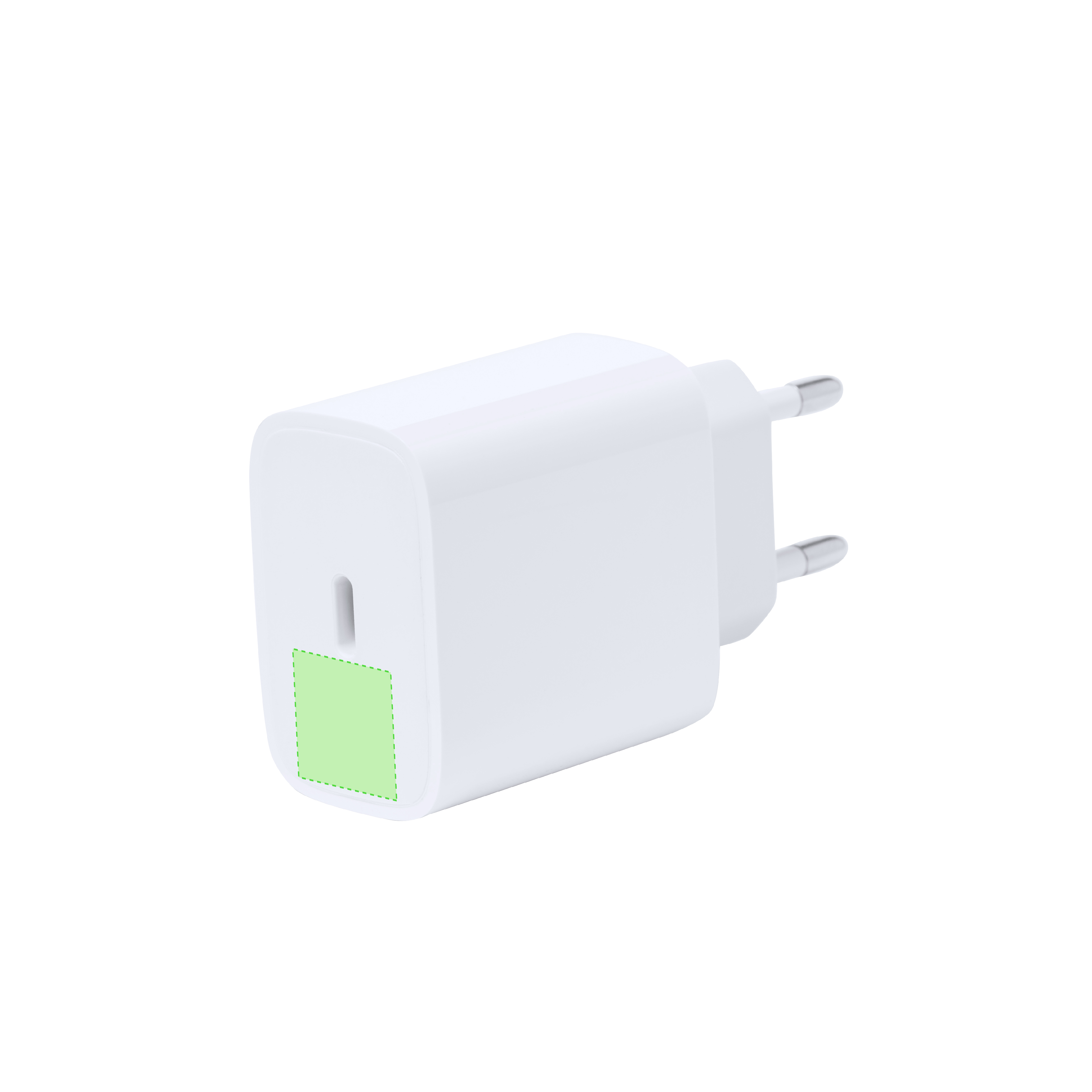 Cargador USB de carga rápida con salida Tipo-C y USB-A