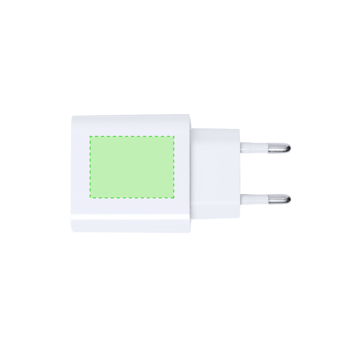 Cargador USB de carga rápida con salida Tipo-C y USB-A