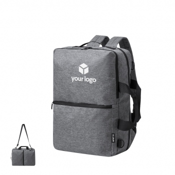 Mochila portadocumentos de RPET 600D con portátil 15