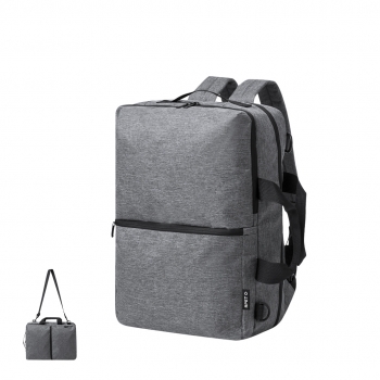Mochila portadocumentos de RPET 600D con portátil 15