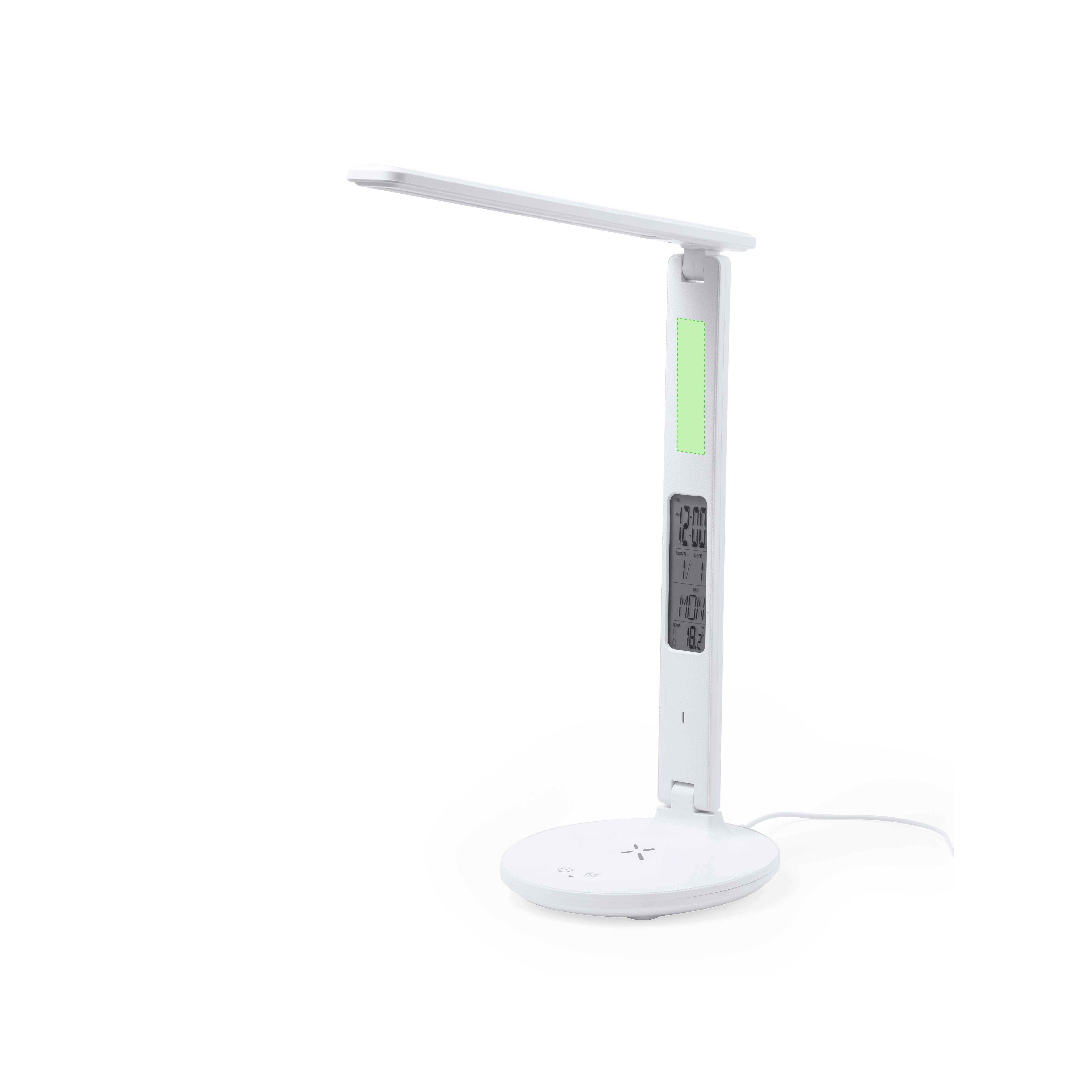 Lámpara plegable de alto rendimiento con 60 LEDs y cargador inalámbrico 10W