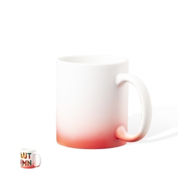 Taza de sublimación cerámica resistente al lavado 350 ml