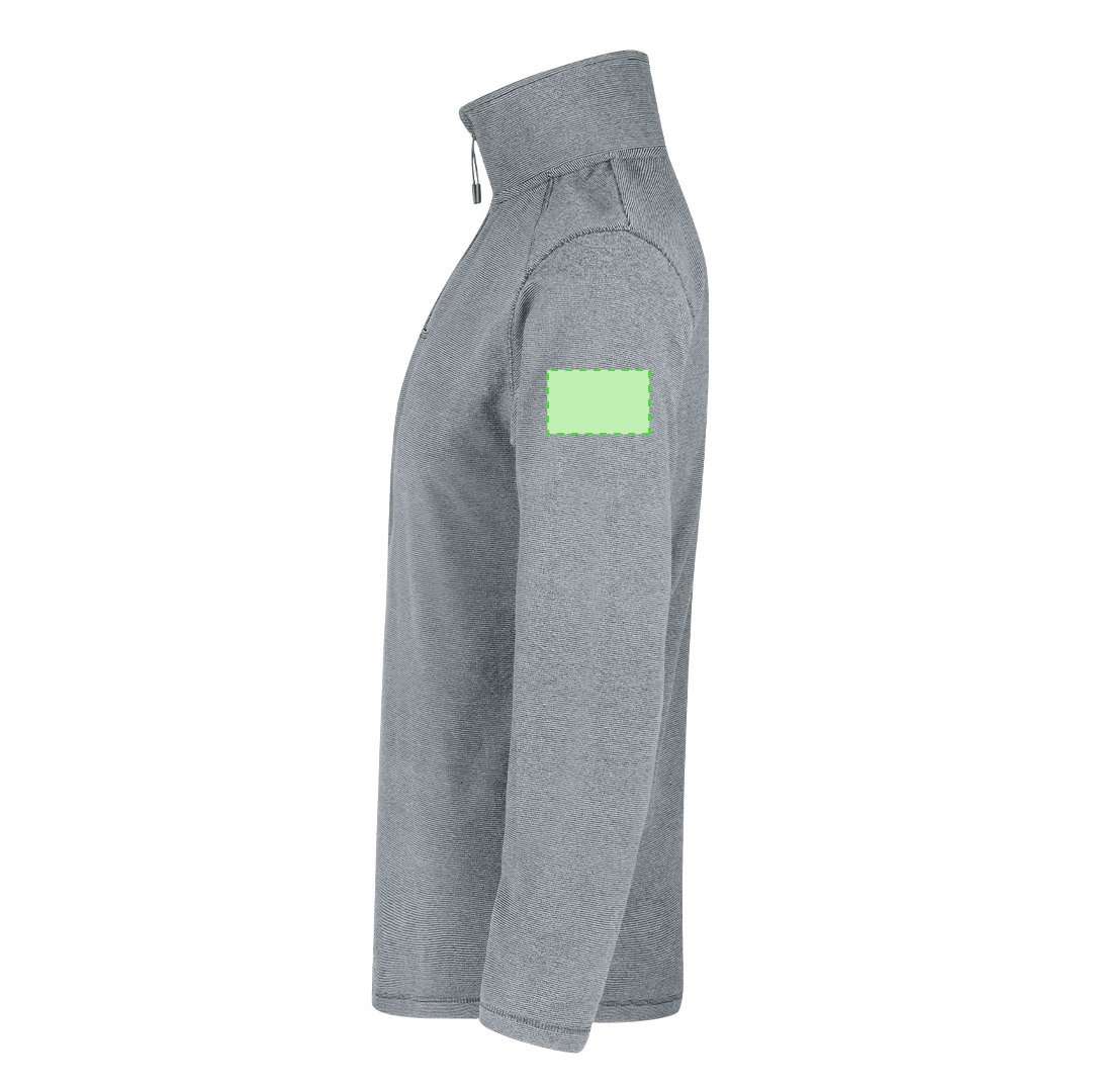 Forro polar Arsuk adulto — 100% poliéster micropolar 160 g/m² peinado con efecto melange, anti-pilling, cremallera cuello con solapa, varios colores, tallas XS-XXL