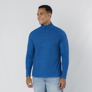 Forro polar Arsuk adulto — 100% poliéster micropolar 160 g/m² peinado con efecto melange, anti-pilling, cremallera cuello con solapa, varios colores, tallas XS-XXL