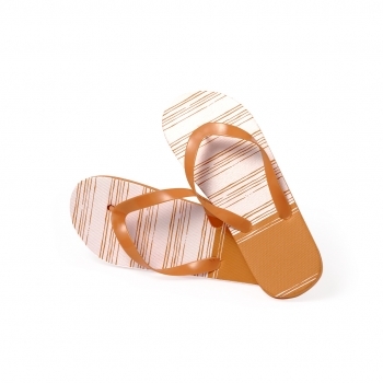 Par de chanclas EVA y PVC bicolor con diseño de suela atractivo en variados colores — tallas 36-38 y 42-44
