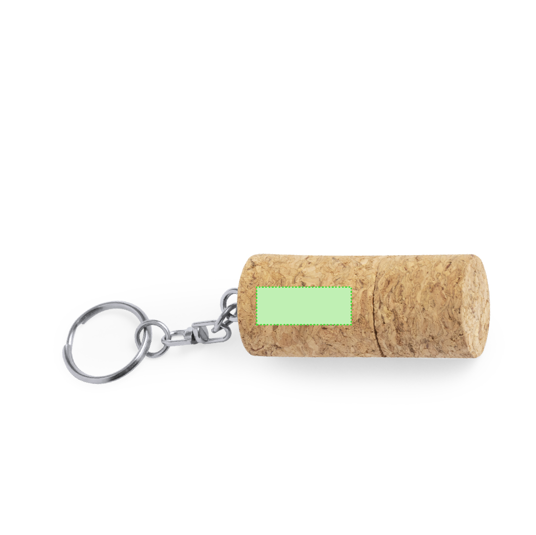 Set tecnológico de corcho con bloc de 80 hojas, bolígrafo y memoria USB 16GB