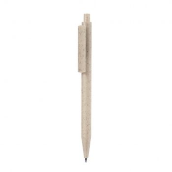 Bolígrafo de caña de trigo de pulsador compacto