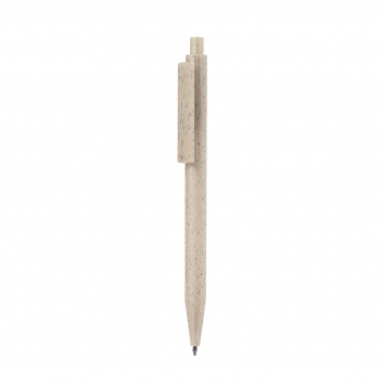 Bolígrafo de caña de trigo de pulsador compacto