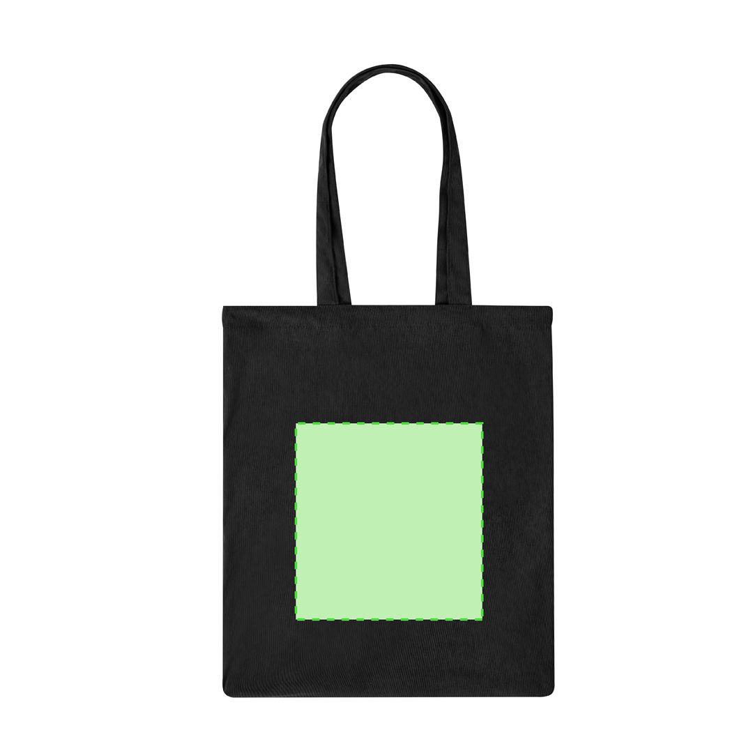 Bolsa de poliéster con asas largas 36×38 cm tote sport