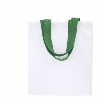 Bolsa de lona natural con asas cortas 34×40 cm