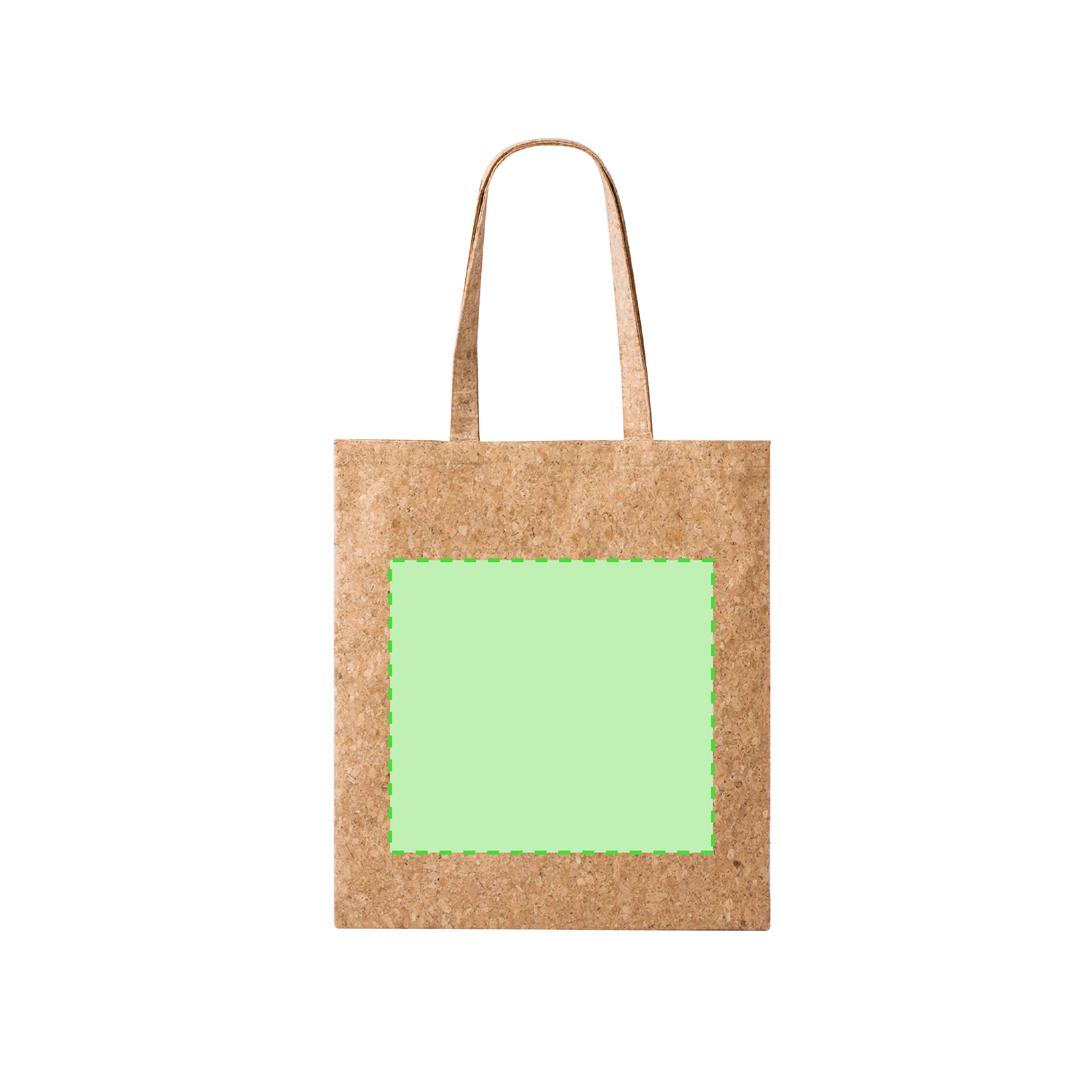Bolsa de corcho natural sin asas largas 35×40 cm