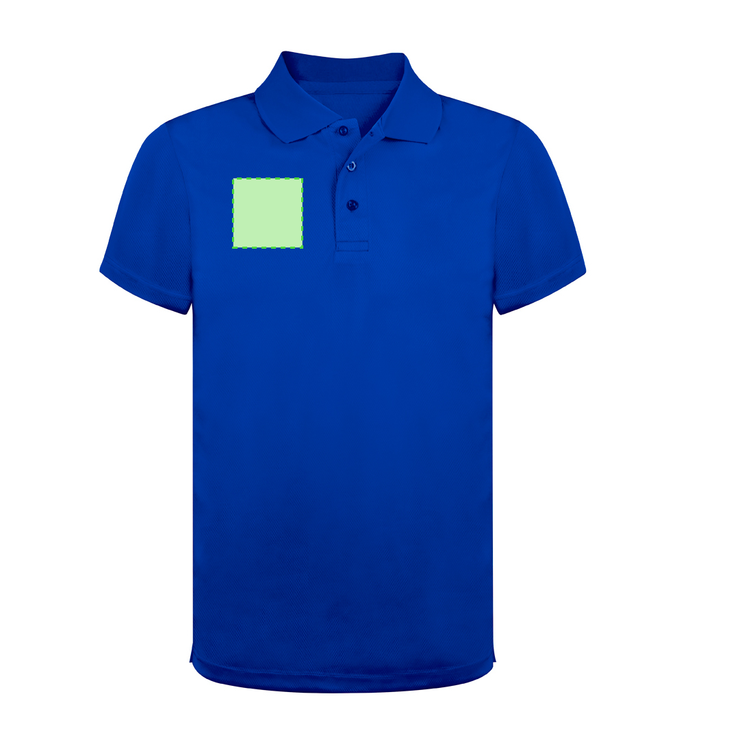 Polo técnico Tecnic Ratlam adulto — poliéster transpirable 160 g/m², 3 botones y aperturas laterales, amplia gama de colores, tallas XS-XXL