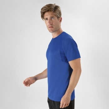 Camiseta técnica Tecnic Sappor adulto — poliéster transpirable 135 g/m² con manga ranglán y bandas microperforadas frontal y lateral, S-XXL