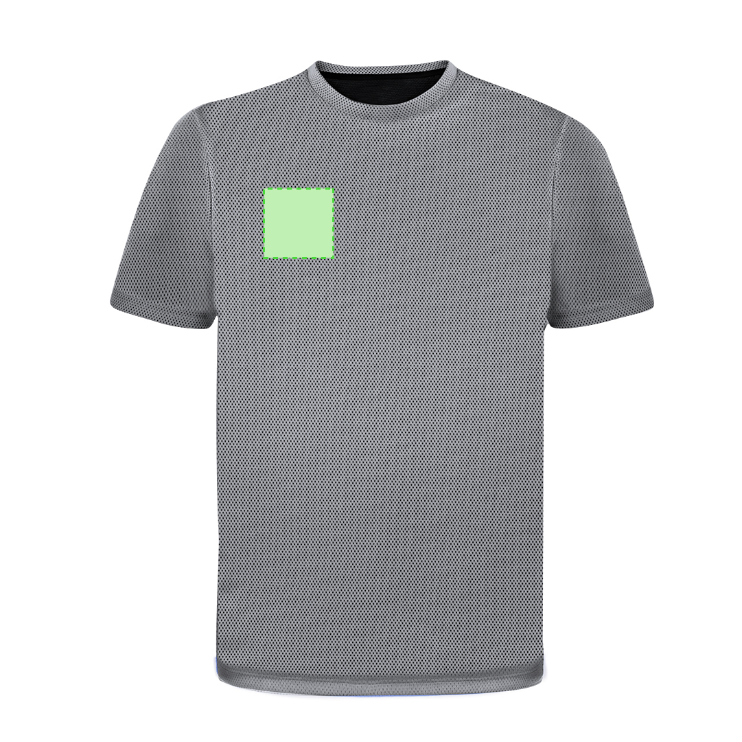 Camiseta técnica Tecnic Gelang adulto — poliéster transpirable microperforado 135 g/m², cuello redondo, varios colores, tallas XS-XXL