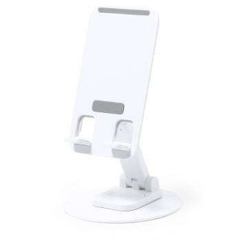 Soporte plegable de aluminio y ABS con ángulo regulable