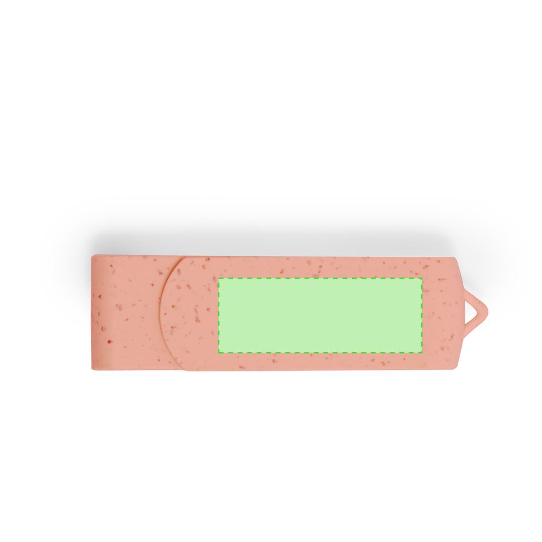 Memoria USB de 16GB en caña de trigo y ABS reciclado