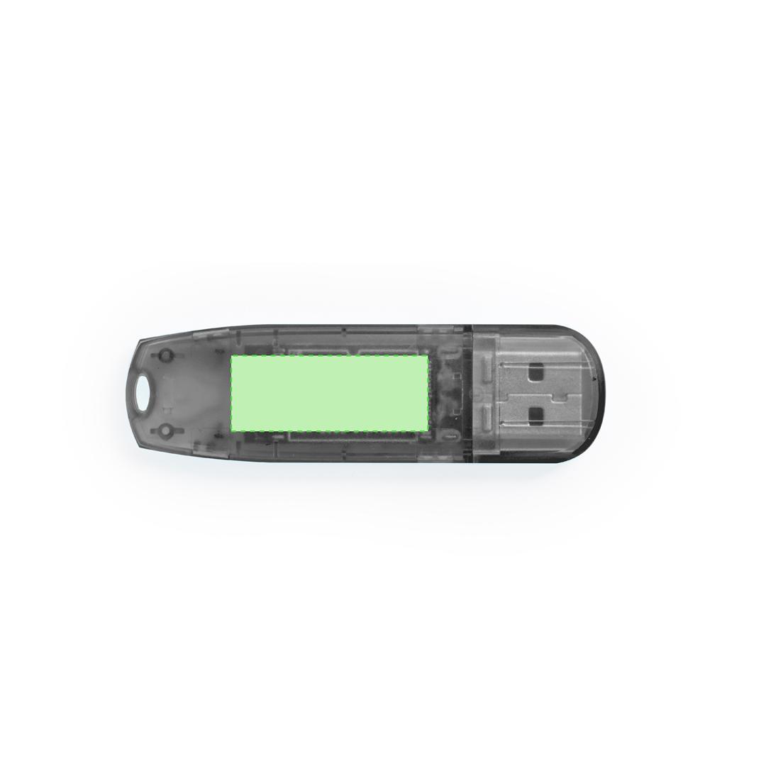 Memoria USB de 16GB en diseño ergonómico clásico