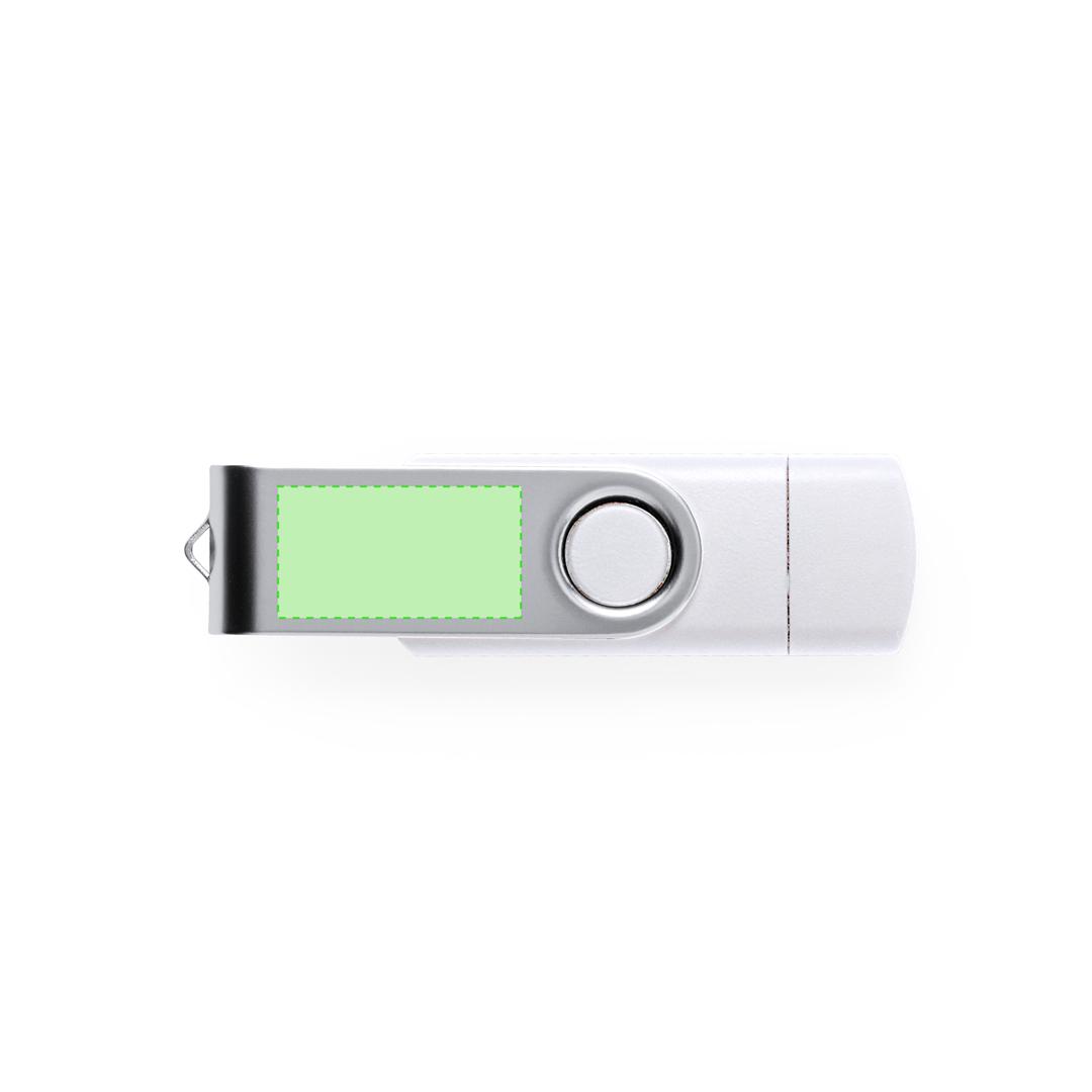 Memoria USB Tipo-C de 16GB con conector reversible para móviles