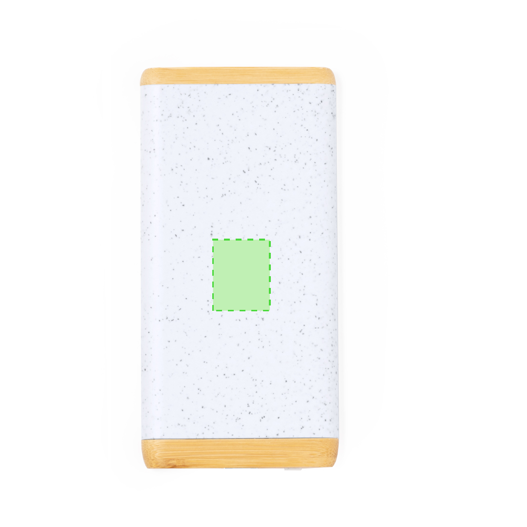 Powerbank de caña de trigo/ abs/ bambú de 5000 mAh