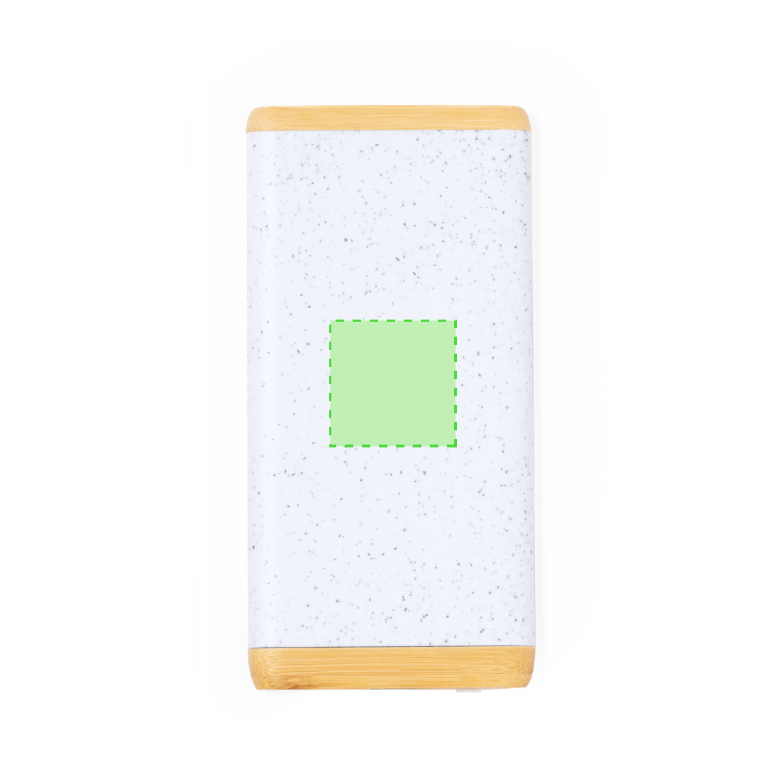 Powerbank de caña de trigo/ abs/ bambú de 5000 mAh