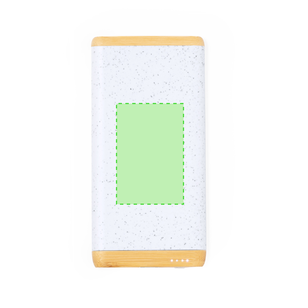 Powerbank de caña de trigo/ abs/ bambú de 5000 mAh