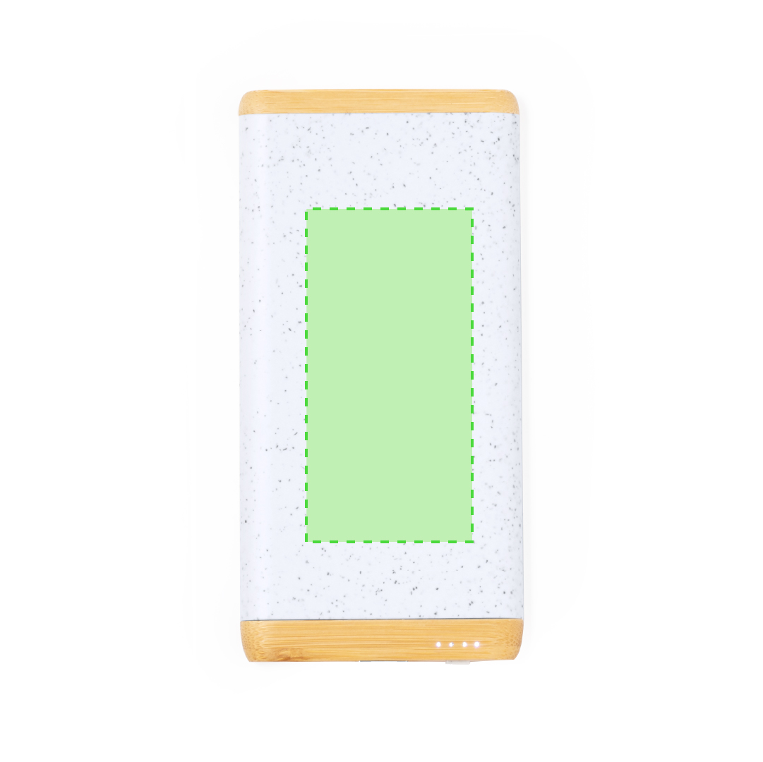 Powerbank de caña de trigo/ abs/ bambú de 5000 mAh