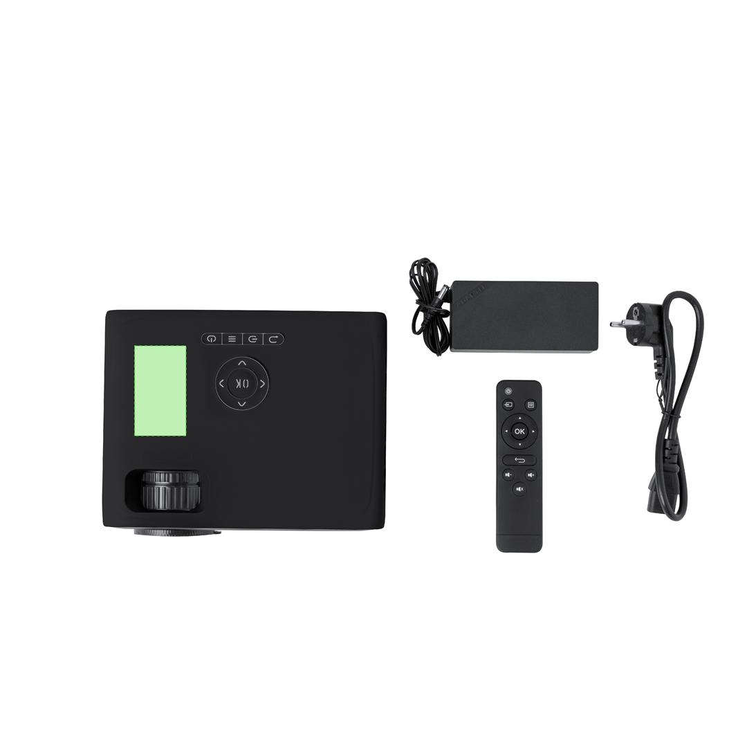 Proyector portátil 720P con WiFi, Bluetooth y altavoz integrado de 5W