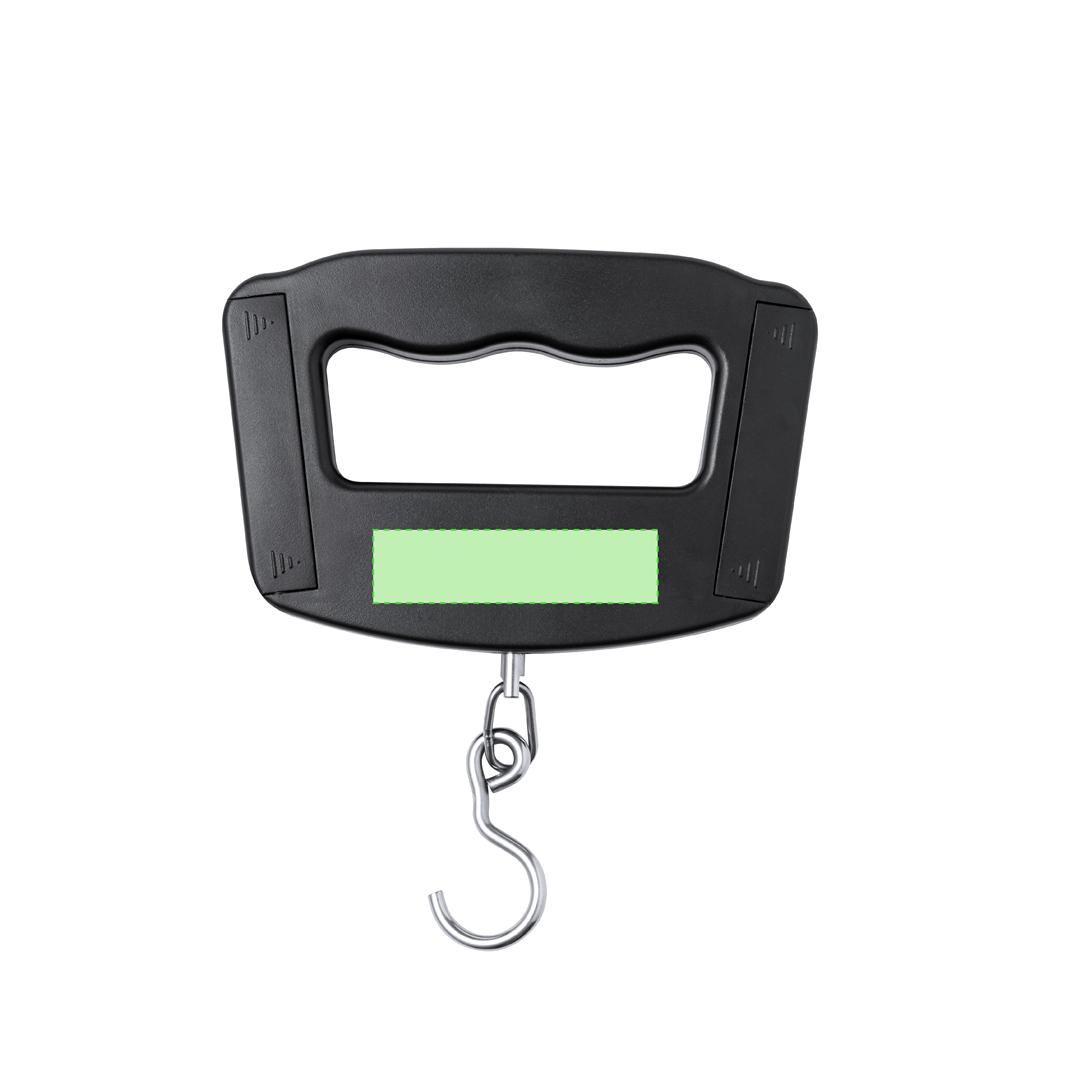 Báscula digital de mano portátil hasta 50 kg con pantalla LCD y función tara