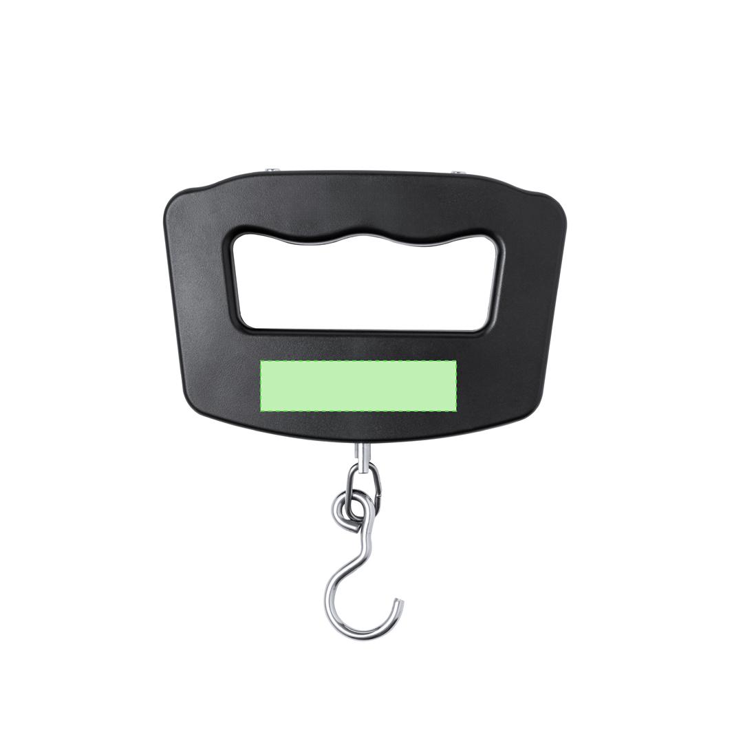 Báscula digital de mano portátil hasta 50 kg con pantalla LCD y función tara