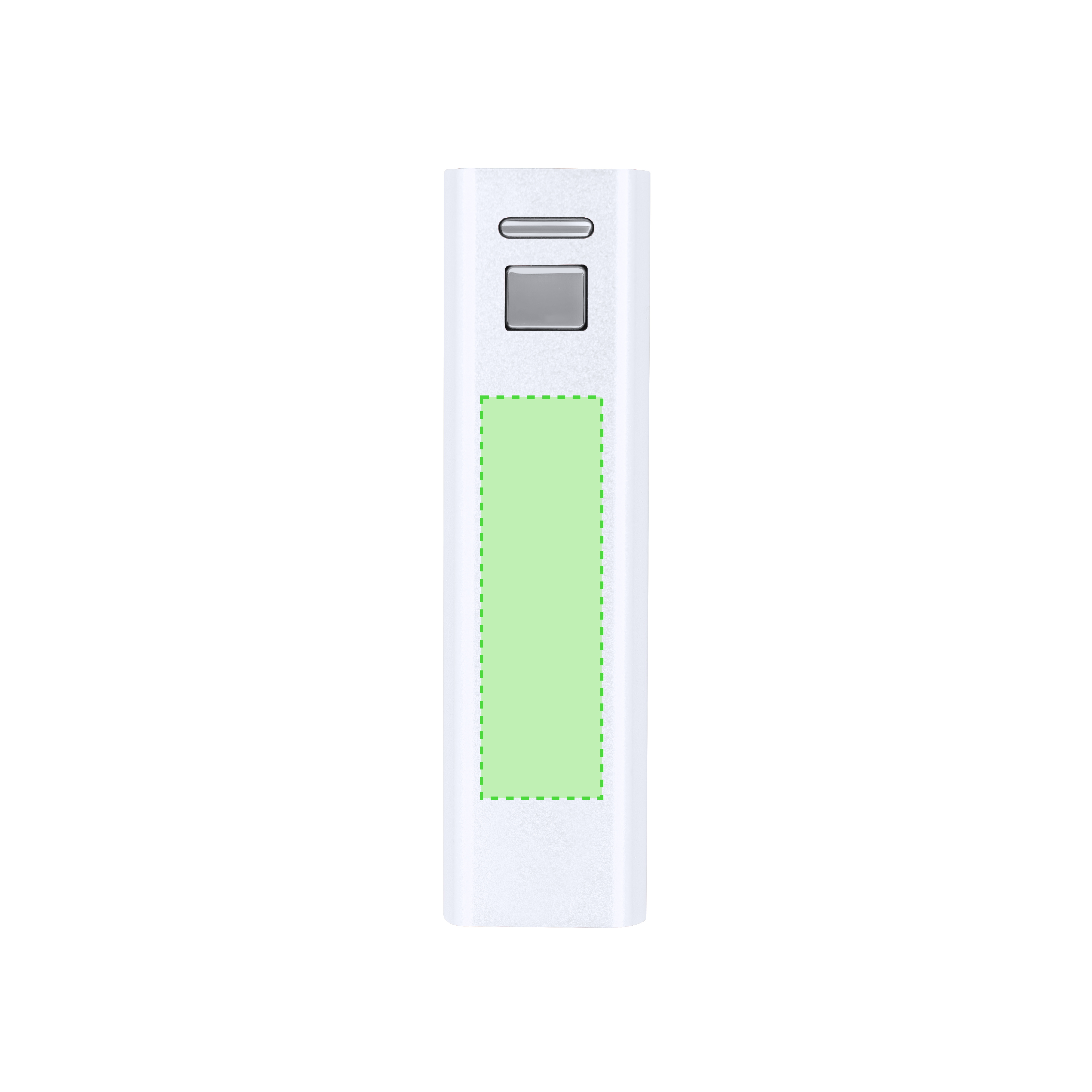 Powerbank de Aluminio Reciclado de 2600 mAh