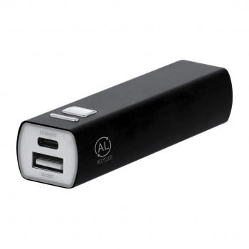 Powerbank de Aluminio Reciclado de 2600 mAh
