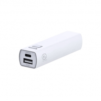 Powerbank de Aluminio Reciclado de 2600 mAh