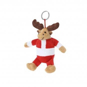 Llavero peluche navideño Cardix — 3 diseños (Reno, Muñeco de Nieve, Oso), poliéster suave