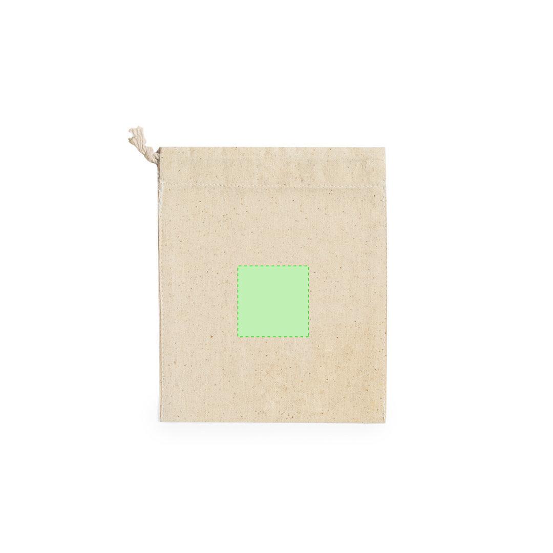 Tres en raya navideño Bronso de corcho — 10 piezas (5 árboles + 5 estrellas), presentado en bolsa de algodón que es el tablero de juego