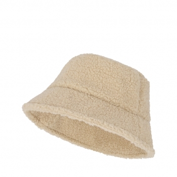 Gorro de tacto borrego en sherpa con cordón interior para ajuste perfecto — el más suave al tacto del catálogo