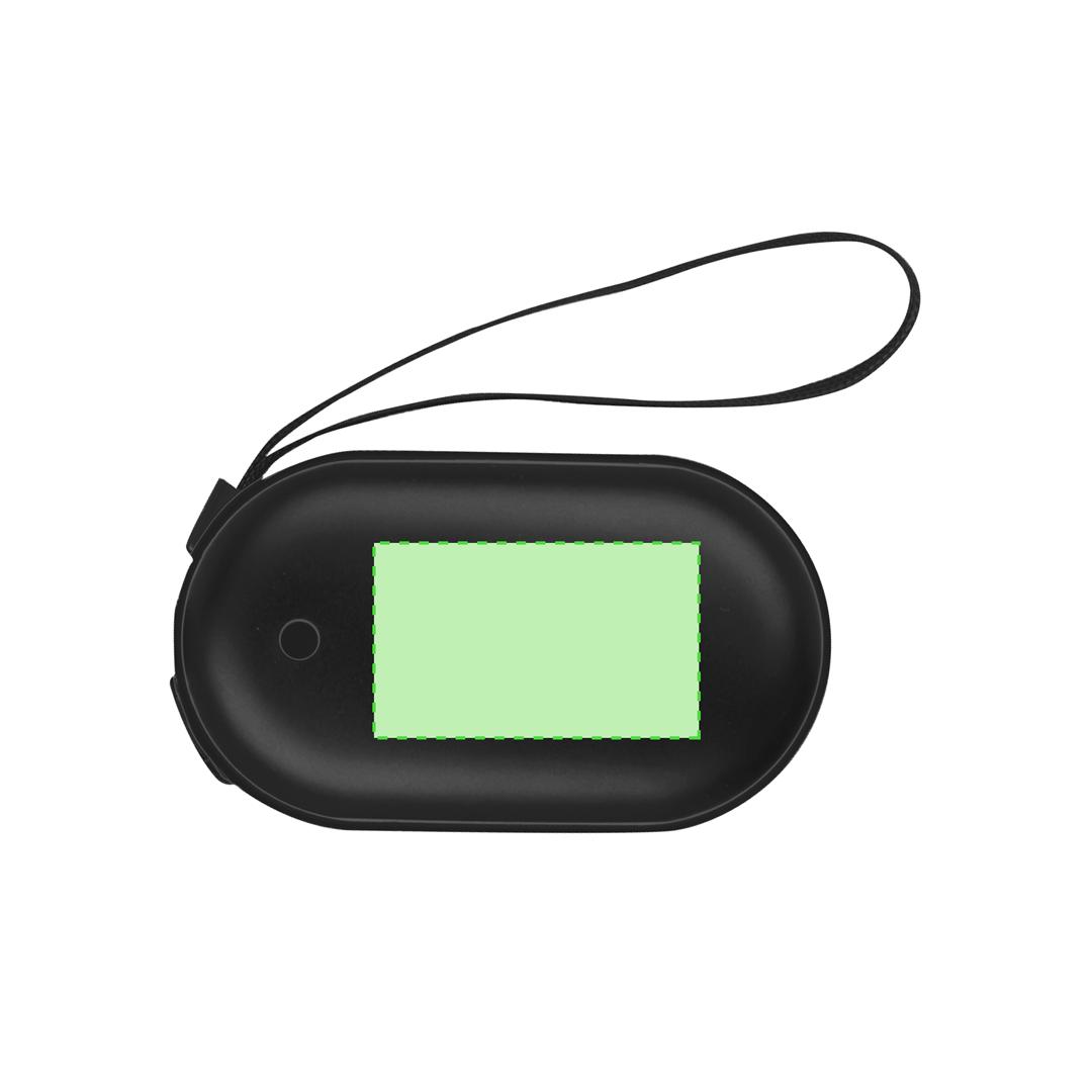 Powerbank calentador de manos de aluminio con 3 posiciones de temperatura y 4000 mAh