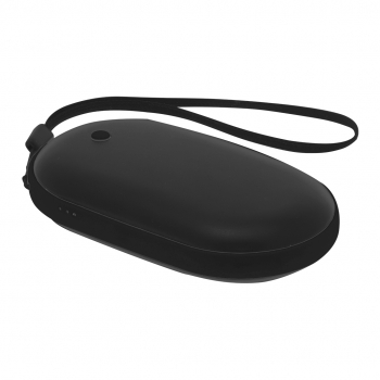 Powerbank calentador de manos de aluminio con 3 posiciones de temperatura y 4000 mAh