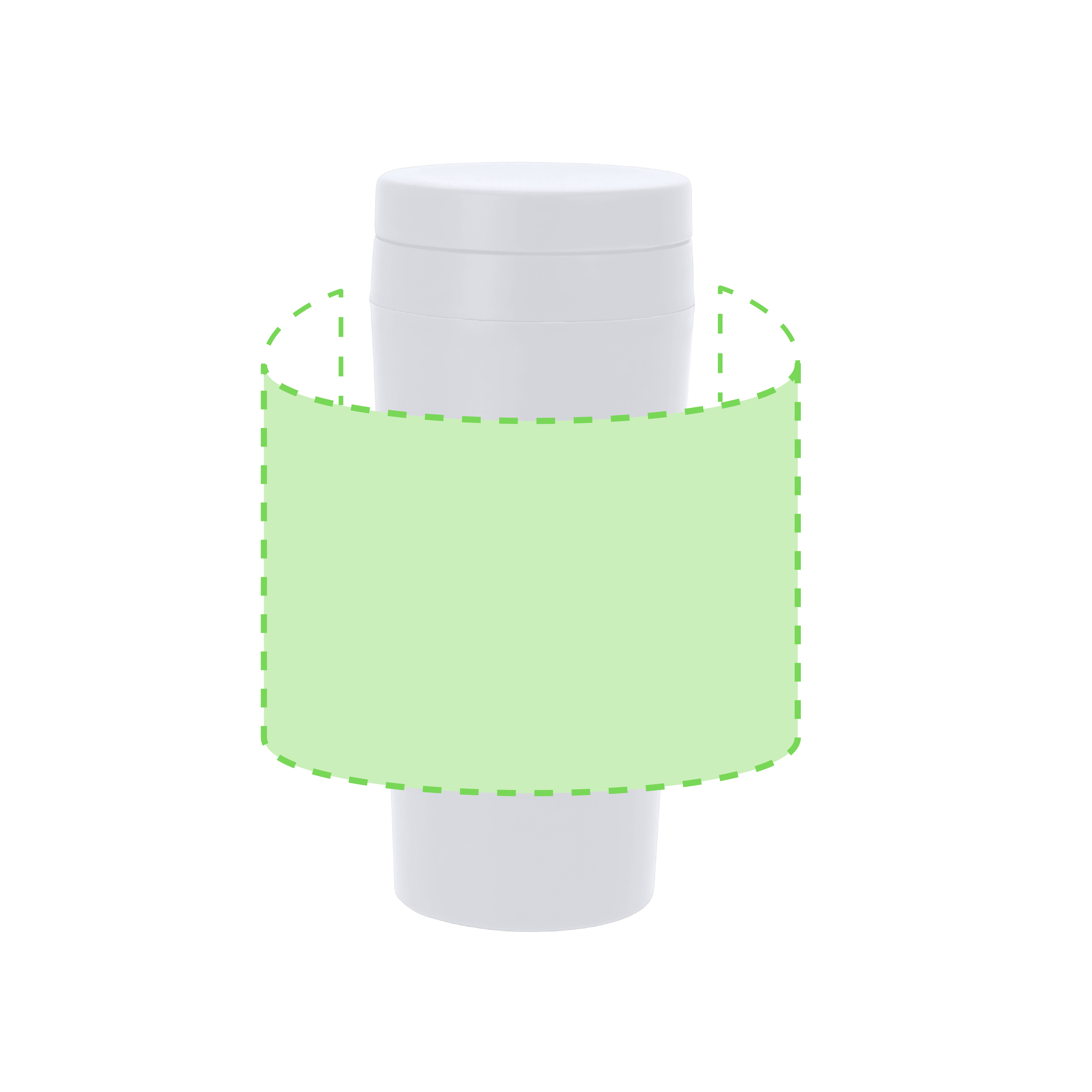 Vaso térmico eco de PP reciclado 320 ml