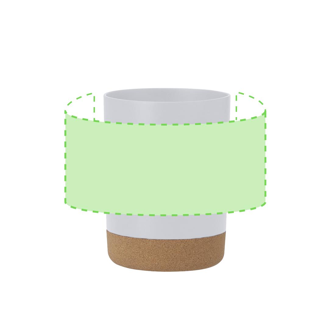 Taza eco de PP reciclado 400 ml