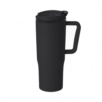 Taza térmica de acero inoxidable y tapa de polipropileno 350 ml