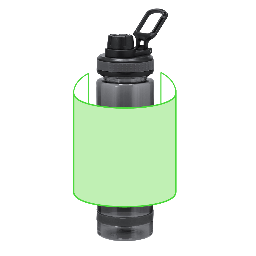 Bidón deportivo dinámico de RPET 700 ml