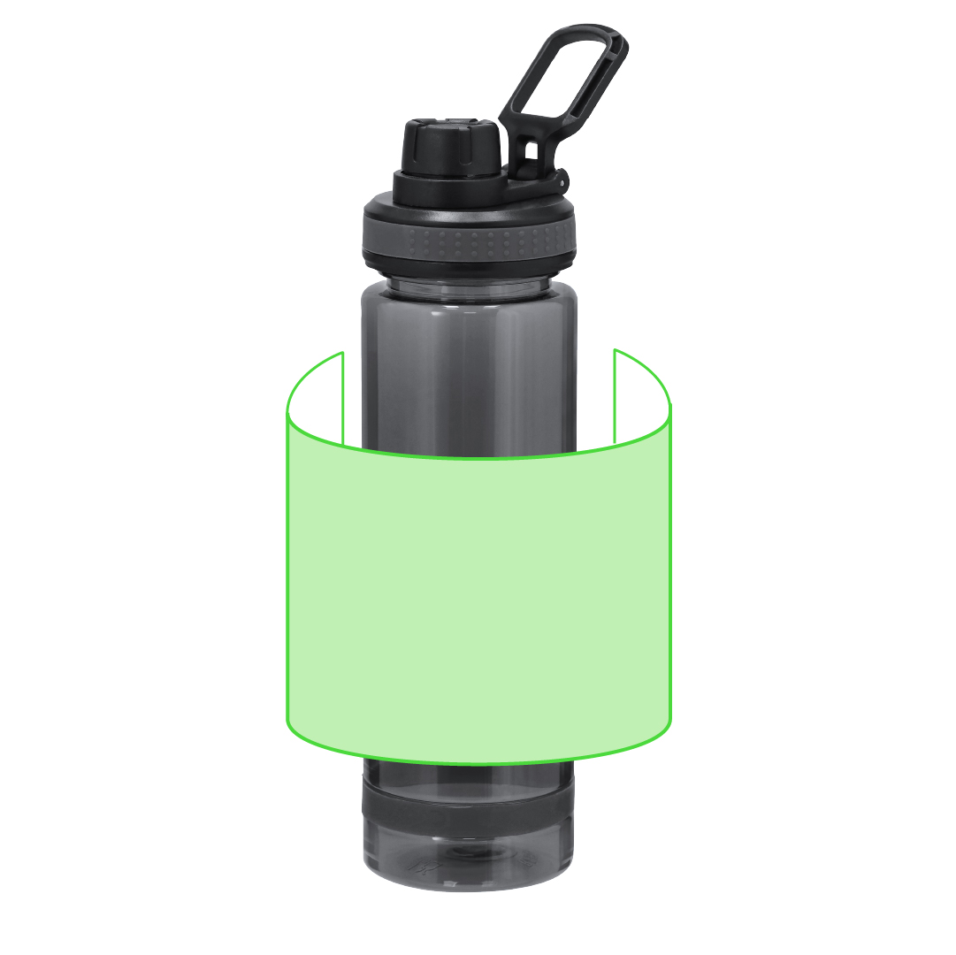 Bidón deportivo dinámico de RPET 700 ml