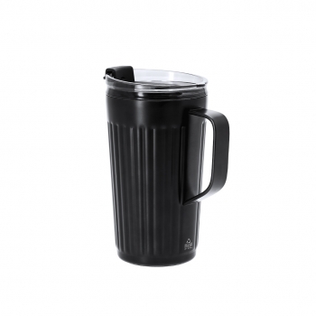 Taza térmica minimalista de acero inoxidable reciclado 350 ml
