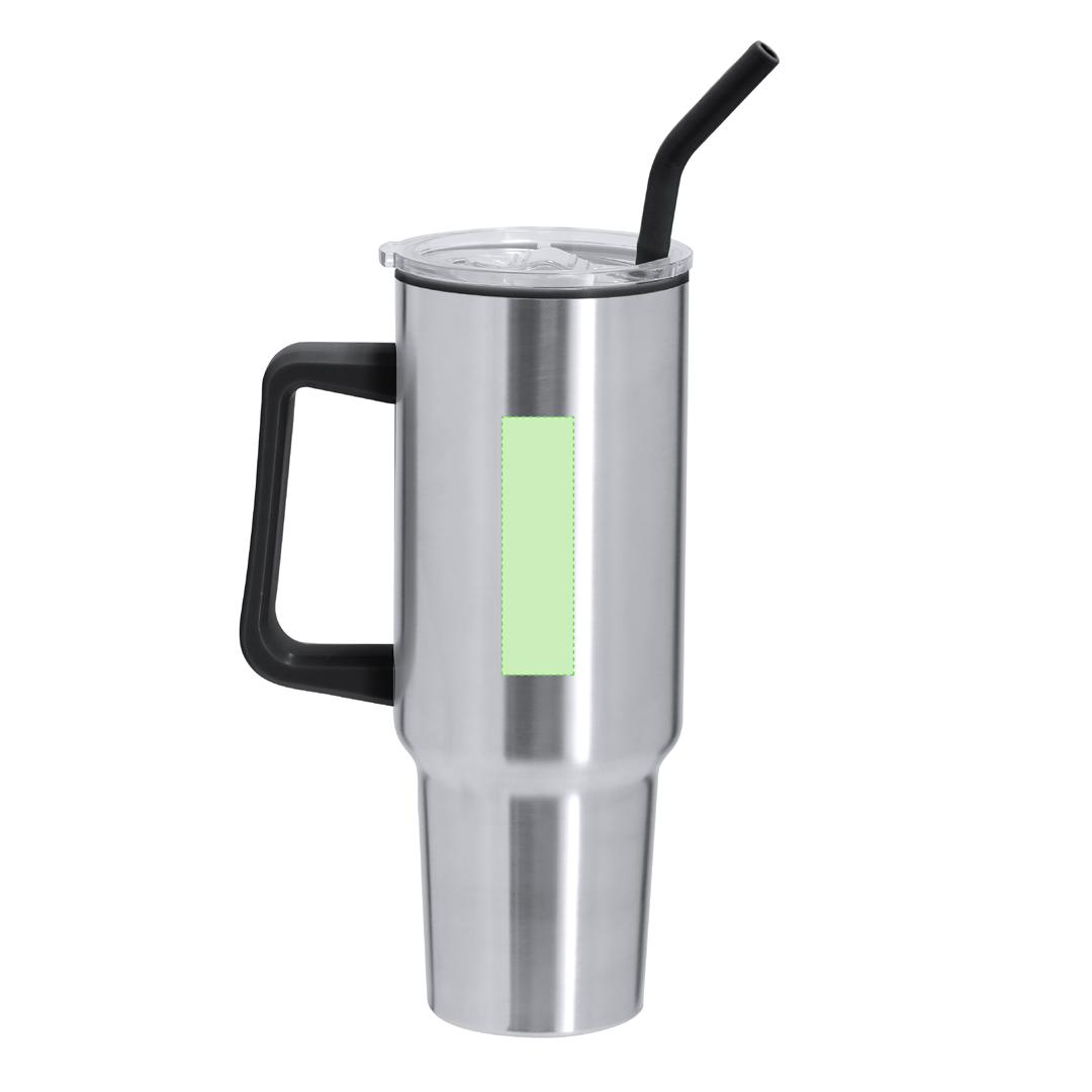 Taza térmica de acero inoxidable reciclado 600 ml