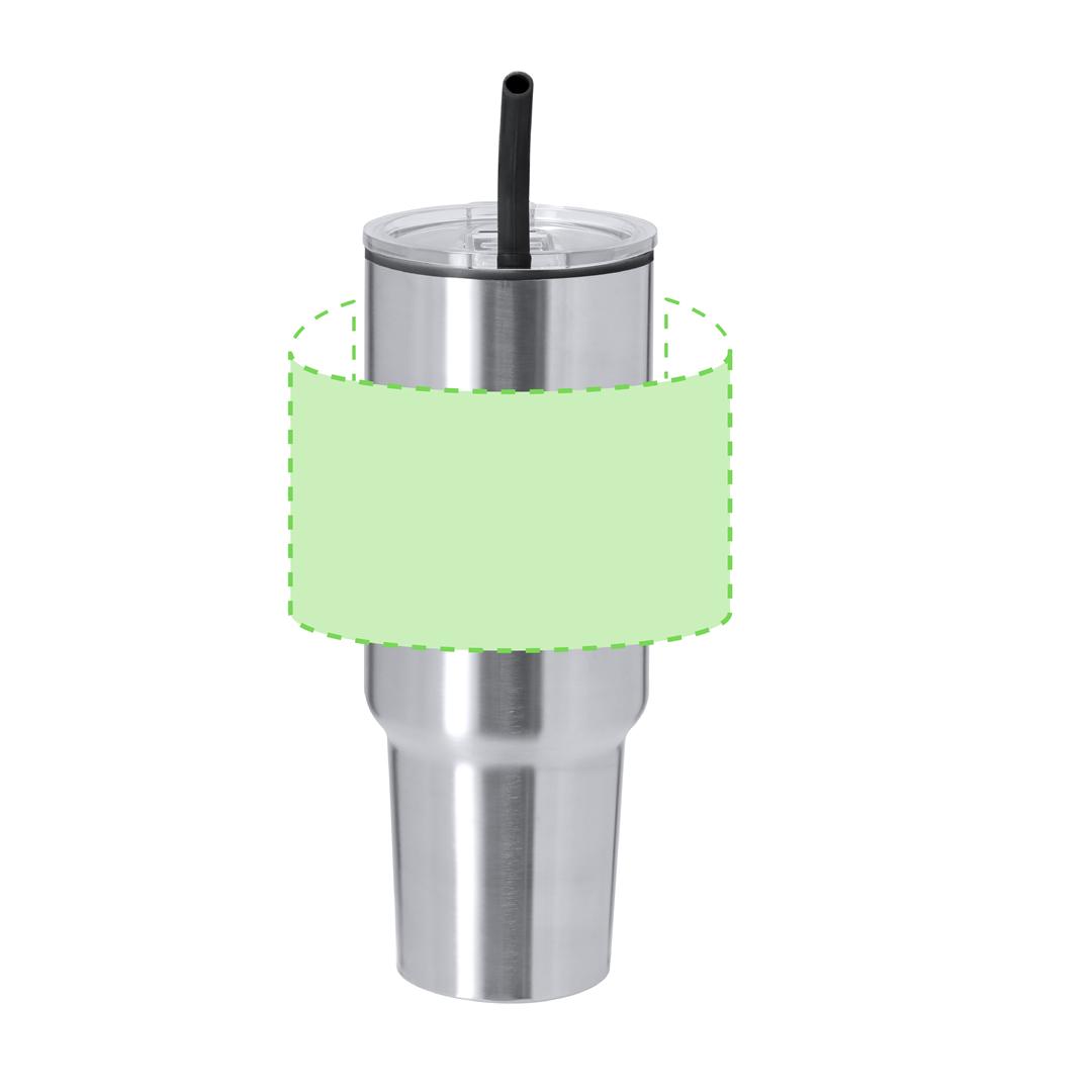 Taza térmica de acero inoxidable reciclado 600 ml