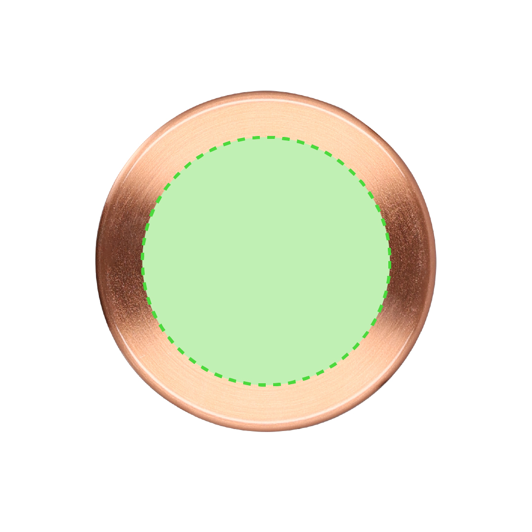 Lámpara decorativa de metal 24 LED regulables 3 modos de luz acabado oro rosa