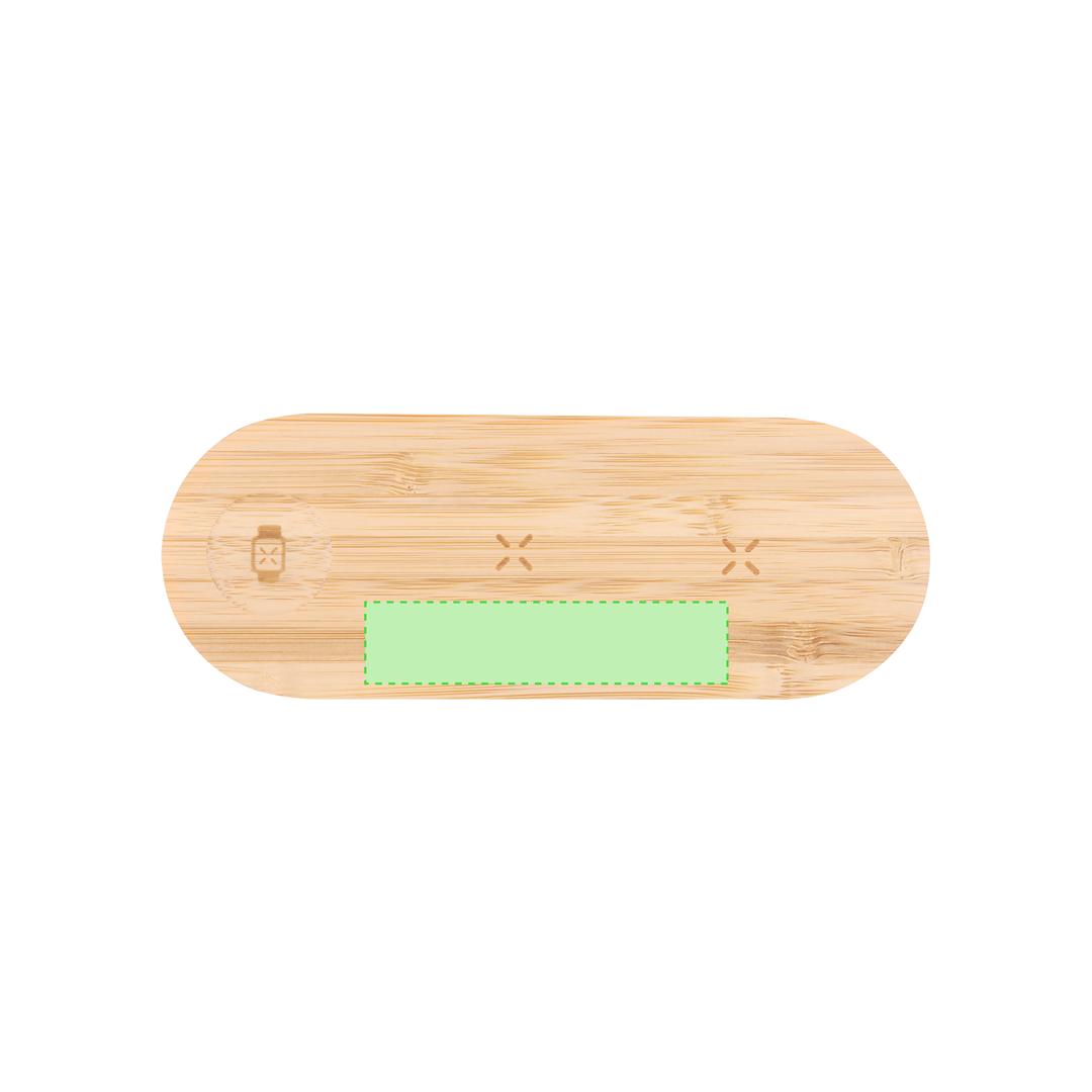 Cargador inalámbrico de Bambú 15W