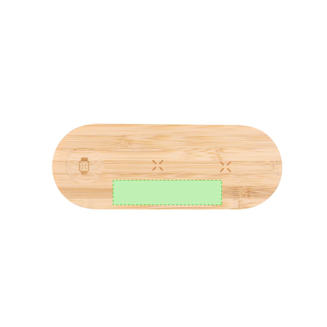 Cargador inalámbrico de Bambú 15W